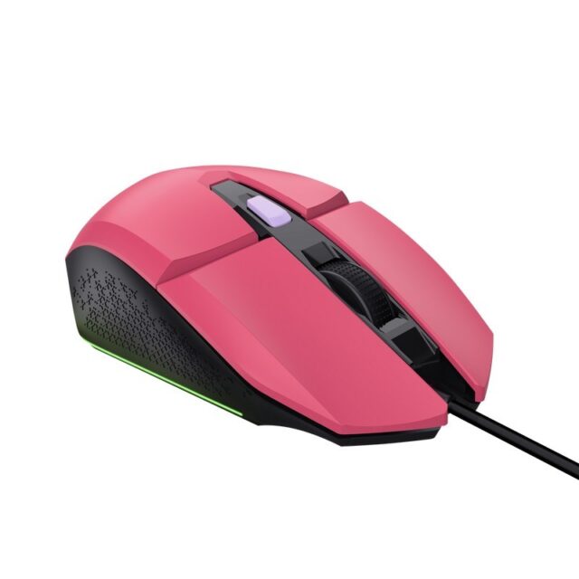 Trust Felox Gaming wired mouse GXT109P pink - imagine 4