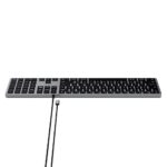 Satechi Slim W3 Keyboard USB-C with numpad (gray) - imagine 5