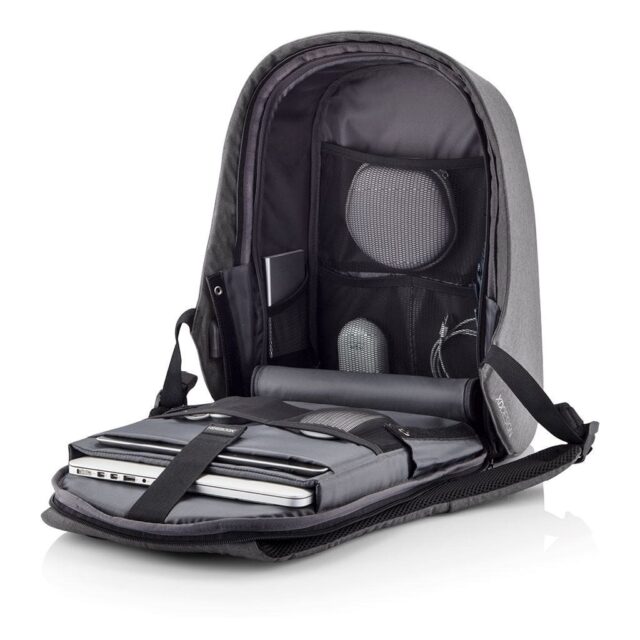 XD DESIGN ANTI-THEFT BACKPACK BOBBY HERO SMALL GREY P/N: P705.702 - imagine 5