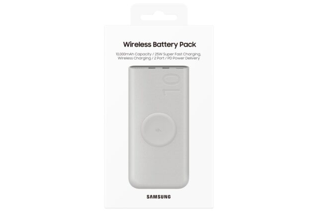 Samsung EB-U2510XUEGEU power bank 10000 mAh Wireless charging Beige - imagine 7
