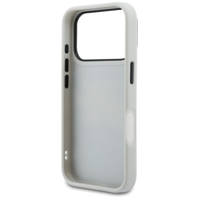 Etui Karl Lagerfeld IML Glitter KL        Diamond Logo do iPhone 17 Pro Max srebrny - imagine 7