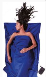 Cocoon ST80 sleeping bag Adult Semi-rectangular sleeping bag Fabric Blue - imagine 3