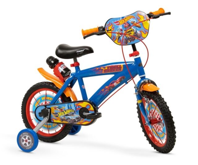 Children's bicycle 14  HOT WHEELS 1468 Blue - imagine 4
