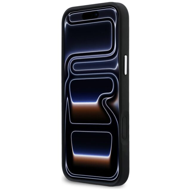 Etui Karl Lagerfeld IML Glitter KL        Diamond Logo do iPhone 17 Pro Max czarny - imagine 5