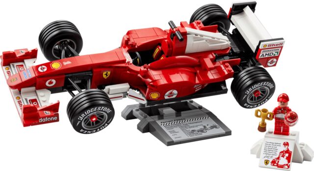 LEGO ICONS 11375 Ferrari F2004 & Michael Schumacher - imagine 3