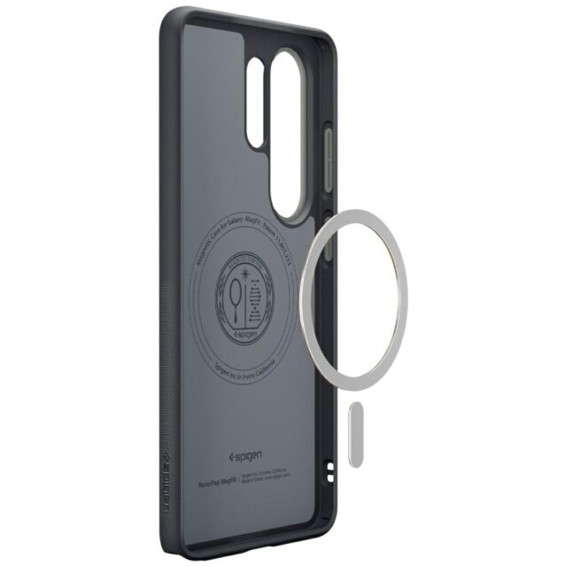 Etui Spigen Nano Pog Mag MagSafe do  Samsung Galaxy S26 Ultra black sesame - imagine 7