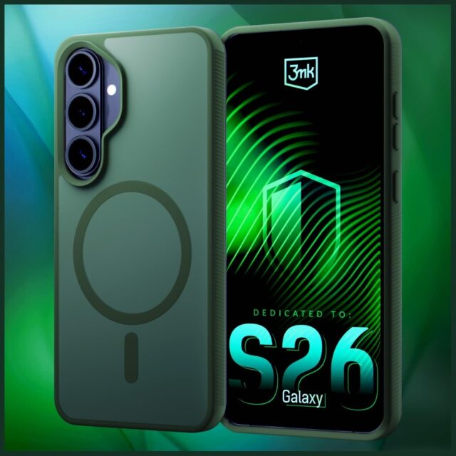 Etui 3MK Smoke MagCase do Samsung Galaxy S26 zielony - imagine 8