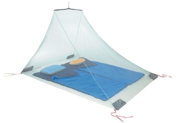Cocoon MNC2 camping mosquito net Pyramid mosquito net Green - imagine 2