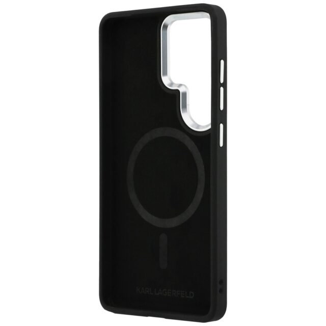 Case Karl Lagerfeld Embossed Ring        Initials MagSafe for Samsung Galaxy S26 Ultra black - imagine 7