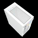 Gembird Fornax 4000W ARGB gaming ATX computer case  Midi Tower  backlight  White - imagine 5