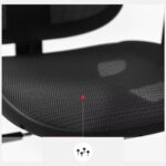 Ergonomic chair Diablo Chairs V-Basic black - imagine 3