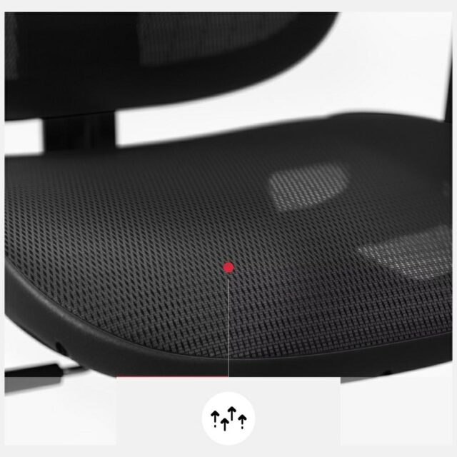 Ergonomic chair Diablo Chairs V-Basic black - imagine 3