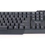 Gembird KBS-WM-02 keyboard Mouse included RF Wireless QWERTY US English Black