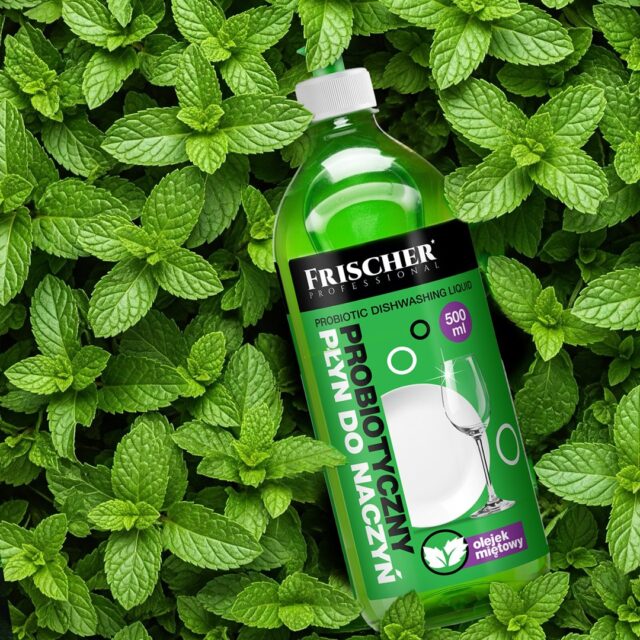 Frischer dishwashing liquid with peppermint oil  500 ml - imagine 6