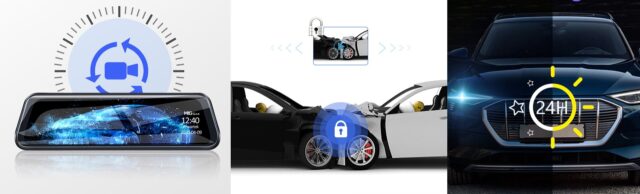 Video recorder mirror MBG LINE HS900 Pro Sony - imagine 8