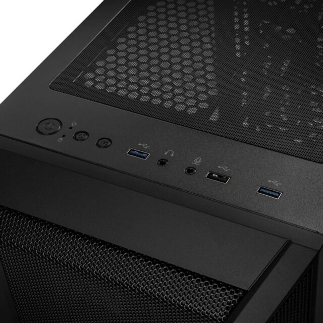 Kolink Citadel Mesh Micro-ATX case - black - imagine 5