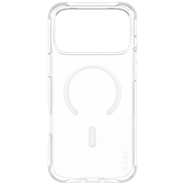 Case CARE by PanzerGlass Fashionable Samba w. White MagSafe for iPhone 17 Pro Max transparent - imagine 3
