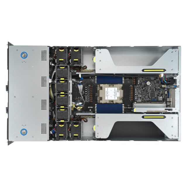 ASUS ESC4000A-E12-SKU1/2600W(1+1) Socket SP5 Rack (2U) Silver - imagine 4