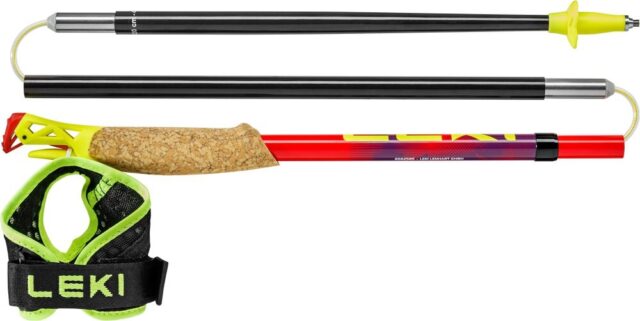 Kije trekkingowe LEKI TRL ULTRATRAIL FX ONE  115cm czerwone - imagine 4