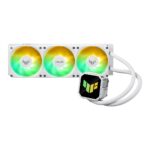 ASUS TUF Gaming LC III 360 ARGB White Edition Computer case All-in-one liquid cooler 12 cm - imagine 5