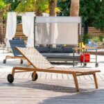 Garden lounger TEXAS brown - imagine 2