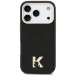 Case Karl Lagerfeld Karl Head Logo       MagSafe for iPhone 17 Pro black - imagine 3