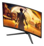 AOC C32G42ZE | 31.5   | VA | FHD | 16:9 | 260 Hz | 4 ms | 1920 x 1080 pixels | 300 cd/m2 | HDMI ports quantity 1 | Black - imagine 6
