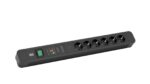 Bachmann Primo 2 power extension 2 m 6 AC outlet(s) Black - imagine 2