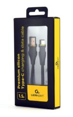 Gembird GMB Audio CC-USB2S-AMCM-1.5M-BK USB cable USB A USB C Black - imagine 2
