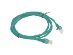 PATCHCORD KAT.5E UTP 1.5M ZIELONY FLUKE PASSED LANBERG 10-PACK - imagine 2