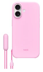 Apple Beats iPhone 17 Kickstand Case with MagSafe and Camera Control - Pebble Pink - imagine 3