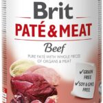 BRIT Paté & Meat with Beef - wet dog food - 800g