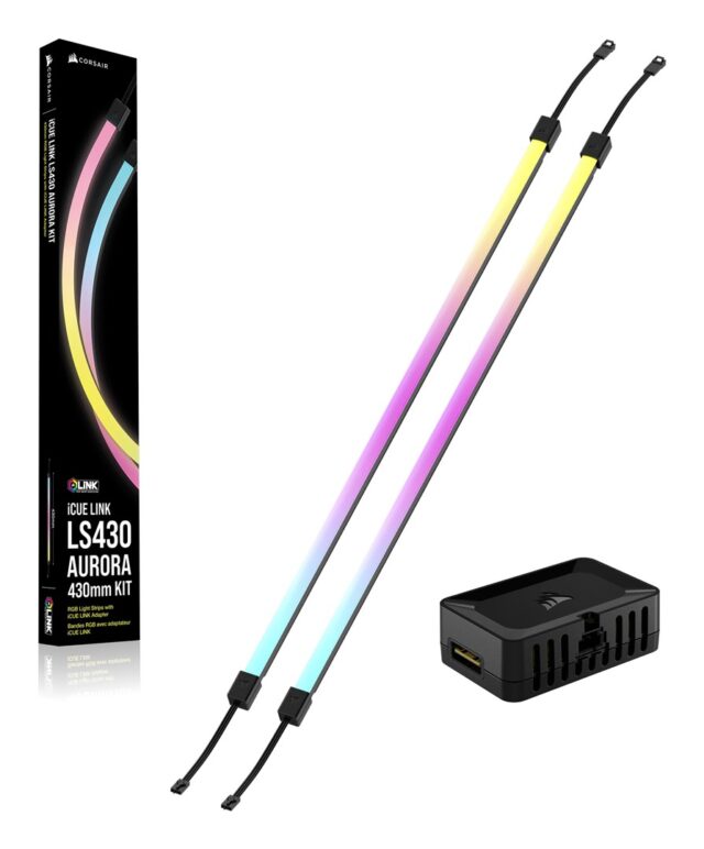 Corsair iCUE LINK LS430 Aurora LED strip - imagine 4