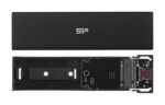 SILICON POWER PD60 Enclosure USB-C case M.2 PCIe NVMe SSD / M.2 SATA SSD (SP000HSPSDPD60CK) Black - imagine 5