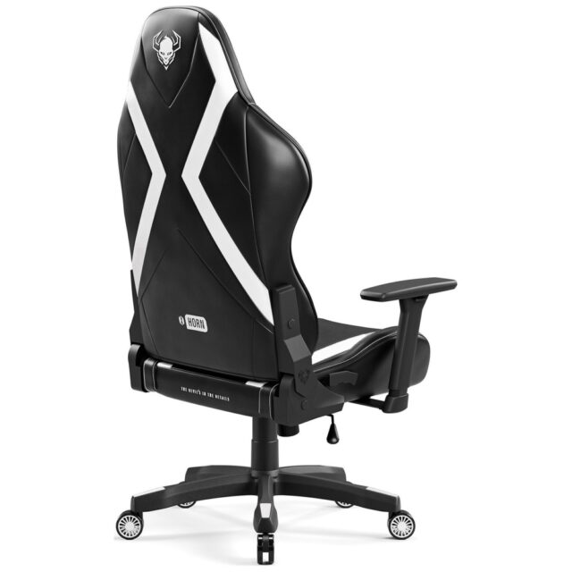 Gaming chair Diablo Chairs X-Horn 2.0 Normal Size black-white - imagine 4