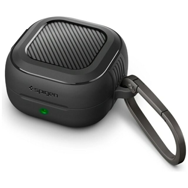 Case Spigen Rugged Armor for Samsung Galaxy Buds4 / Buds4 Pro black - imagine 5