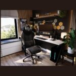 Gaming chair Diablo Chairs X-Horn 2.0 Normal Size black/camel - imagine 7