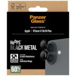PanzerGlass Hoops Tempered Glass Lens Screen Protector for iPhone 17 / 16 / 16 Plus Black - imagine 5