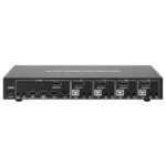Techly IDATA DP-KVM4 KVM switch Rack mounting Black - imagine 2