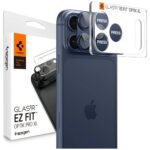 Ochrona na obiektyw aparatu Spigen        Glas.Tr Camera EZ FIT Optik Pro XL do Apple iPhone 17 Pro niebieski