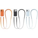 Phone lanyard Usams ZB360 1.08–2.08m light blue - imagine 2