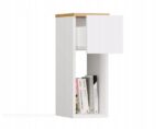 GALAX 20/1S WHITE/ARTISAN BEDSIDE TABLE - imagine 2