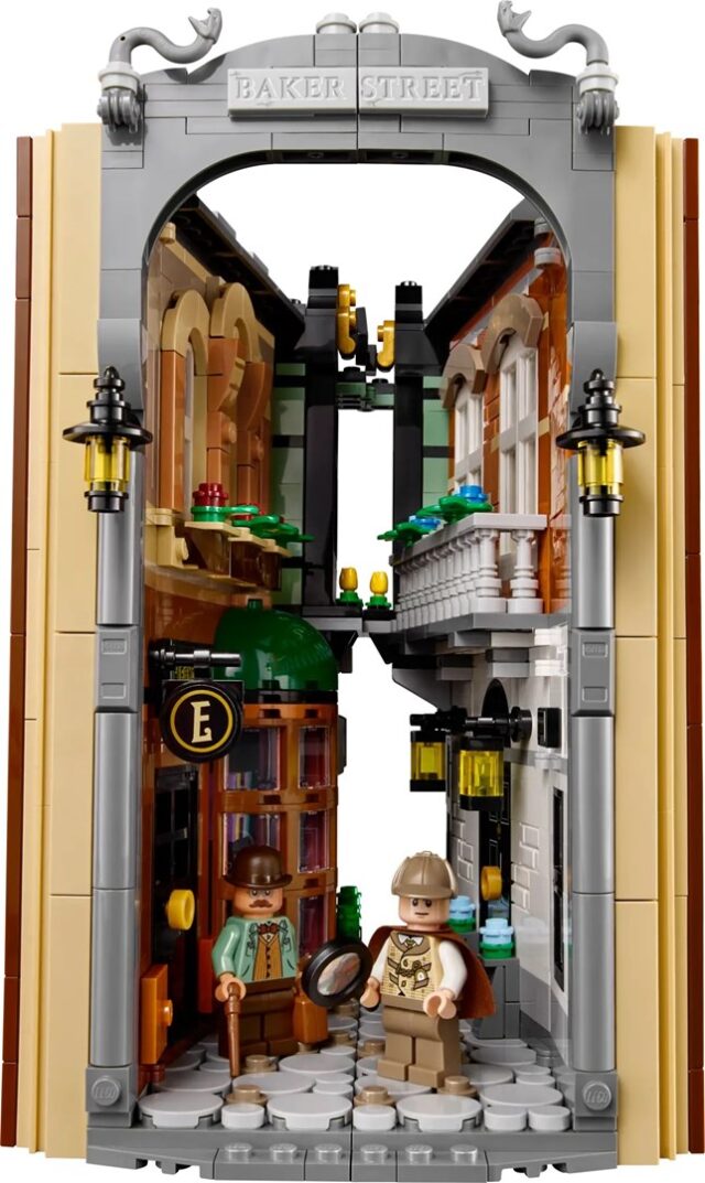 LEGO ICONS 10351 Sherlock Holmes: Book nook - imagine 3