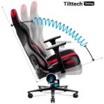 Gaming chair Diablo Chairs X-Player 2.0 Normal Size crimson-anthracite - imagine 8