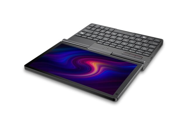 GPD Pocket 3K1 laptop i3-1125G4/8  WUXGA (1920x1200) Touchscreen IPS/x360/LAN/16GB/SSD 512GB/BT/BLKB/FPR/x360/Win 11 Graphite - imagine 3