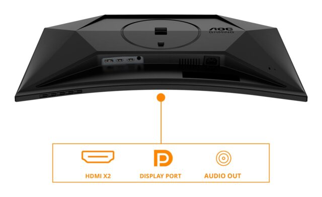 AOC G4 CQ27G4X computer monitor 68.6 cm (27 ) 2560 x 1440 pixels Quad HD LCD Black - imagine 4