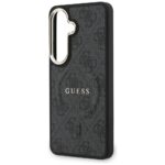 Guess PU Leather 4G Gold Frame Magnetic Zadní Kryt pro Samsung Galaxy S26 Black - imagine 7