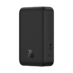 Baseus Magnetic Mini Powerbank Wireless charging 20000 mAh 20 W Black - imagine 6