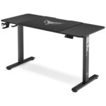 Desk with height adjustment Diablo Chairs X-TENSIO 1400 black - imagine 2