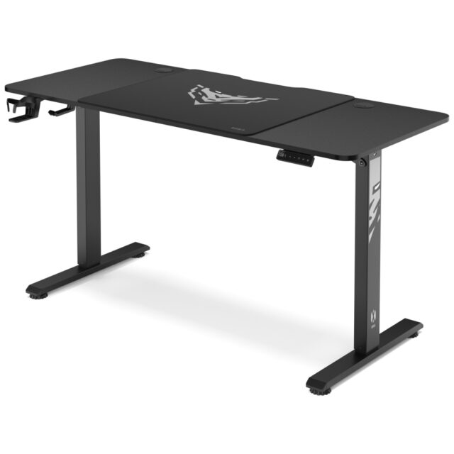 Desk with height adjustment Diablo Chairs X-TENSIO 1400 black - imagine 2